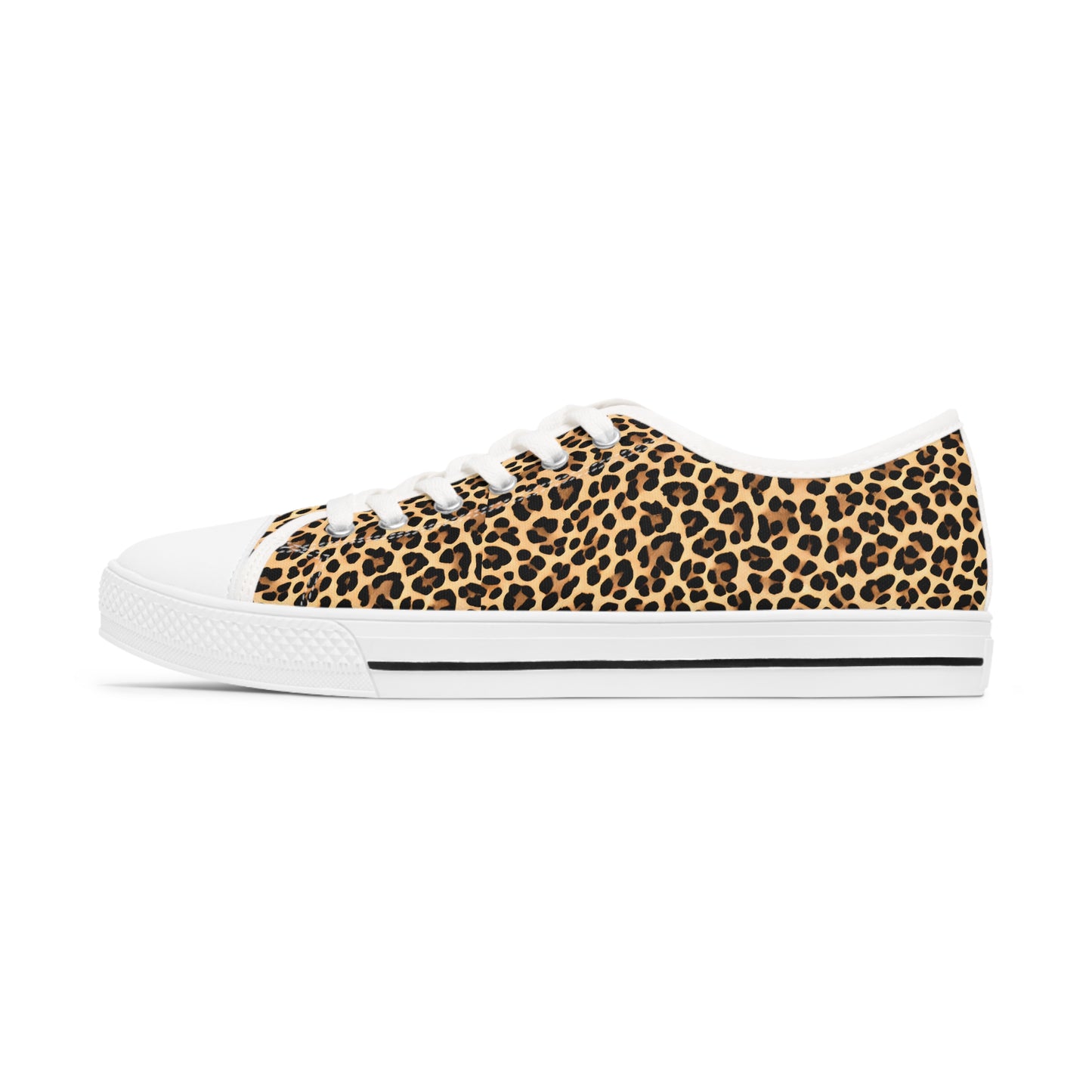 So cute, for the animal lover. Cheetah print ladies tennis shoes.
