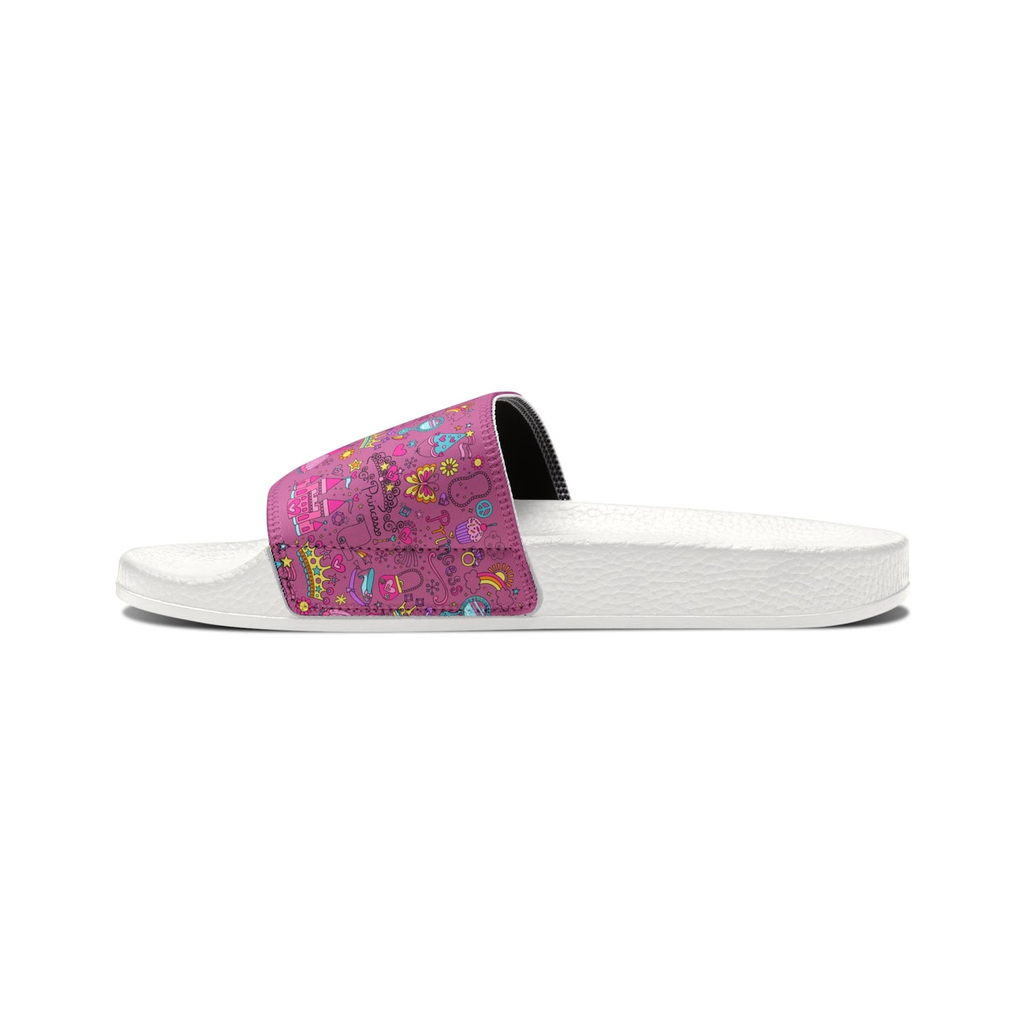 Princess slide on sandals