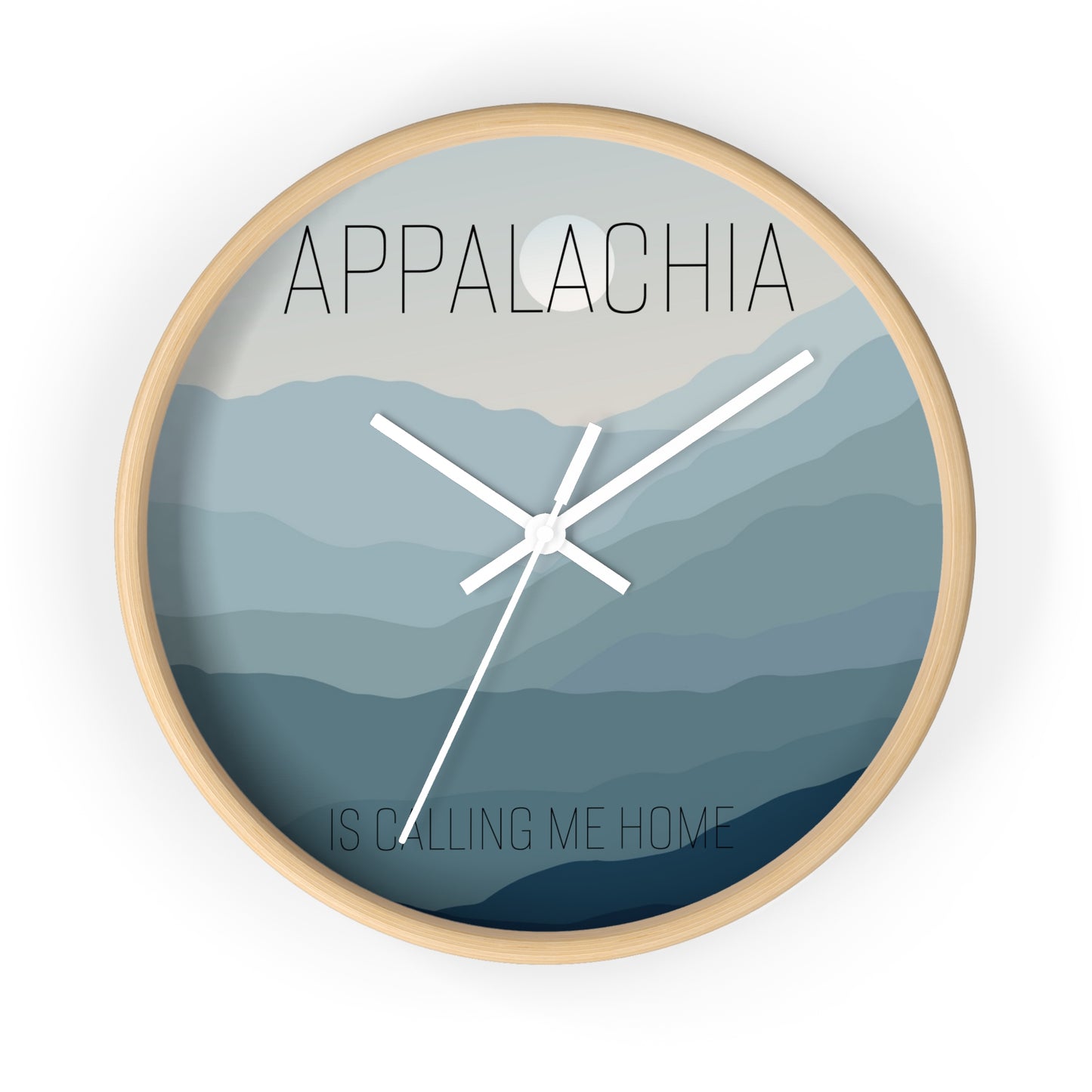Wall Clock APPALACHIA INSPIRED