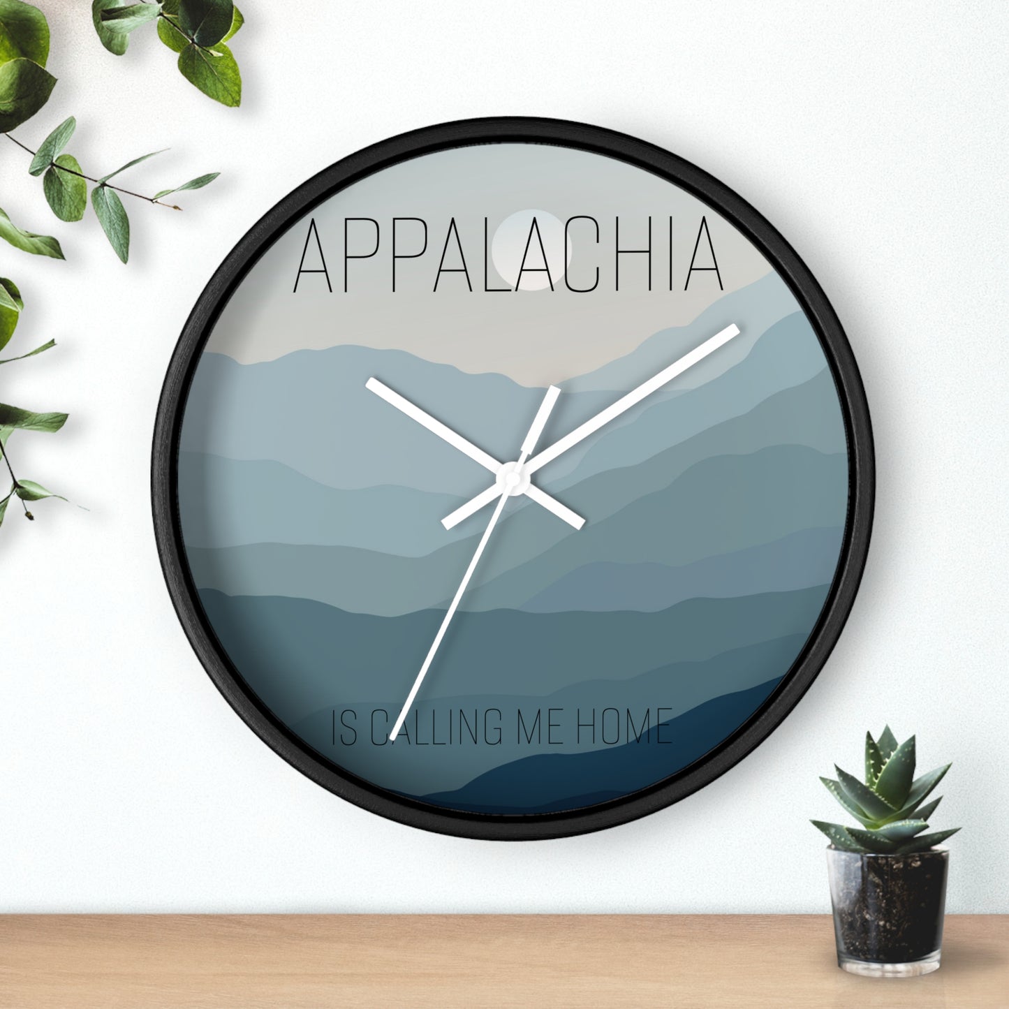 Wall Clock APPALACHIA INSPIRED