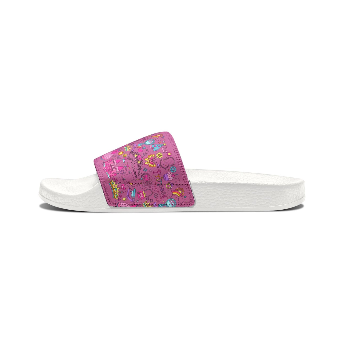 Princess slide on sandals
