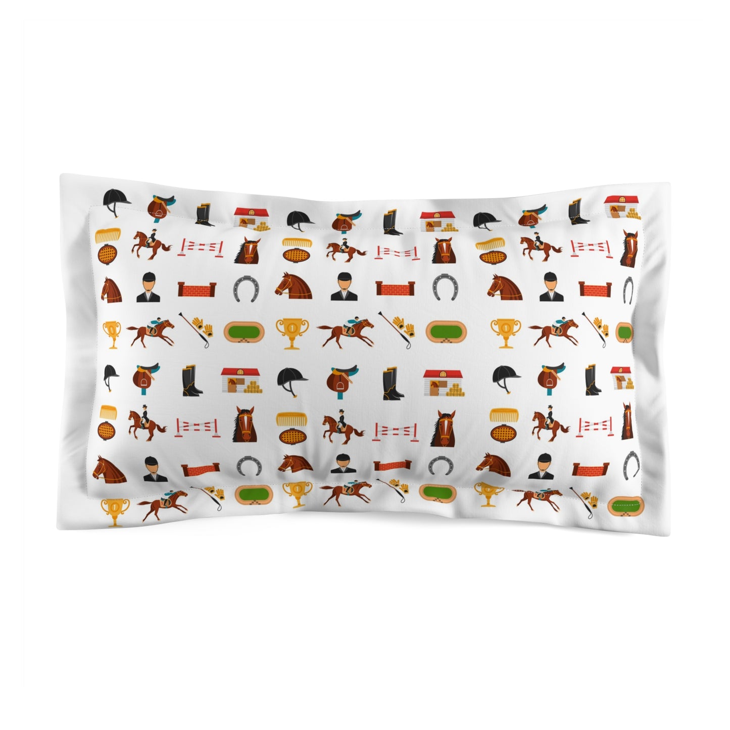 King Size Microfiber Pillow Sham/Pillow insert not included