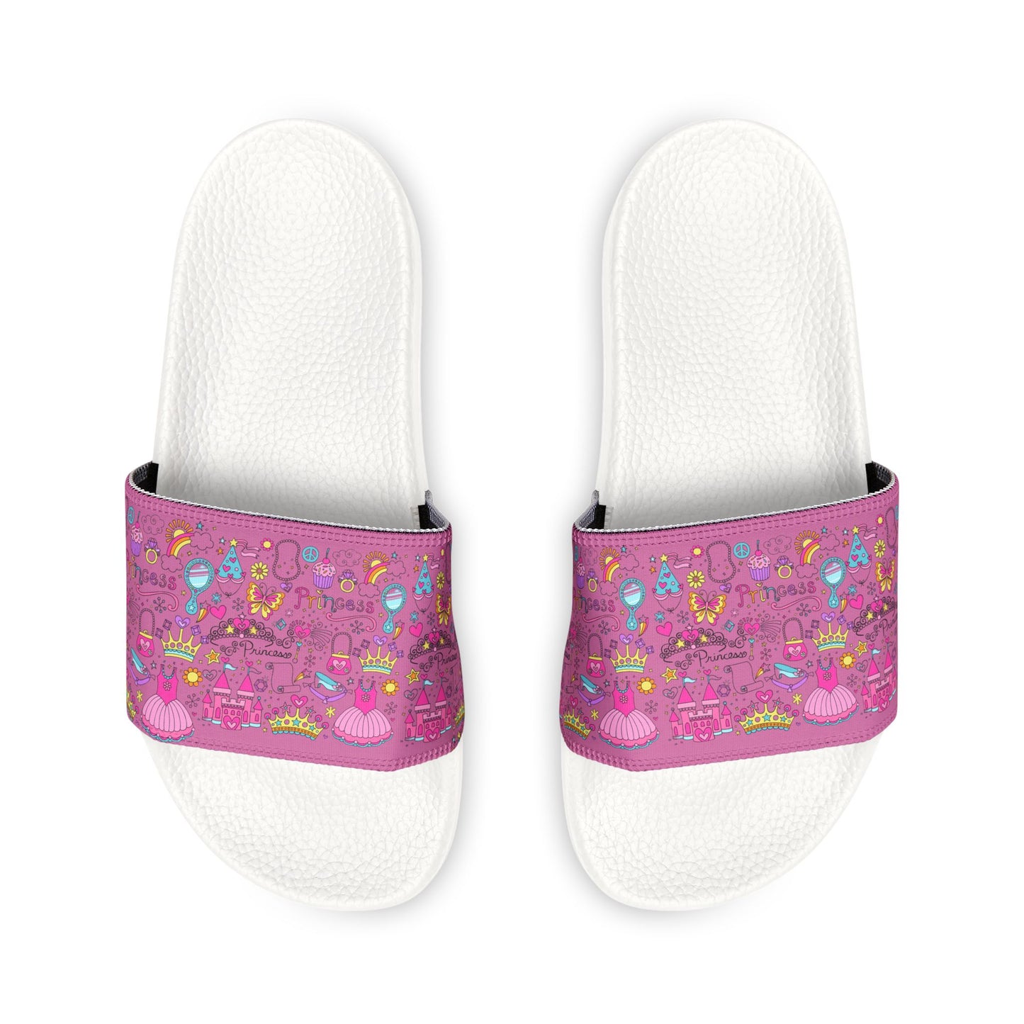 Princess slide on sandals