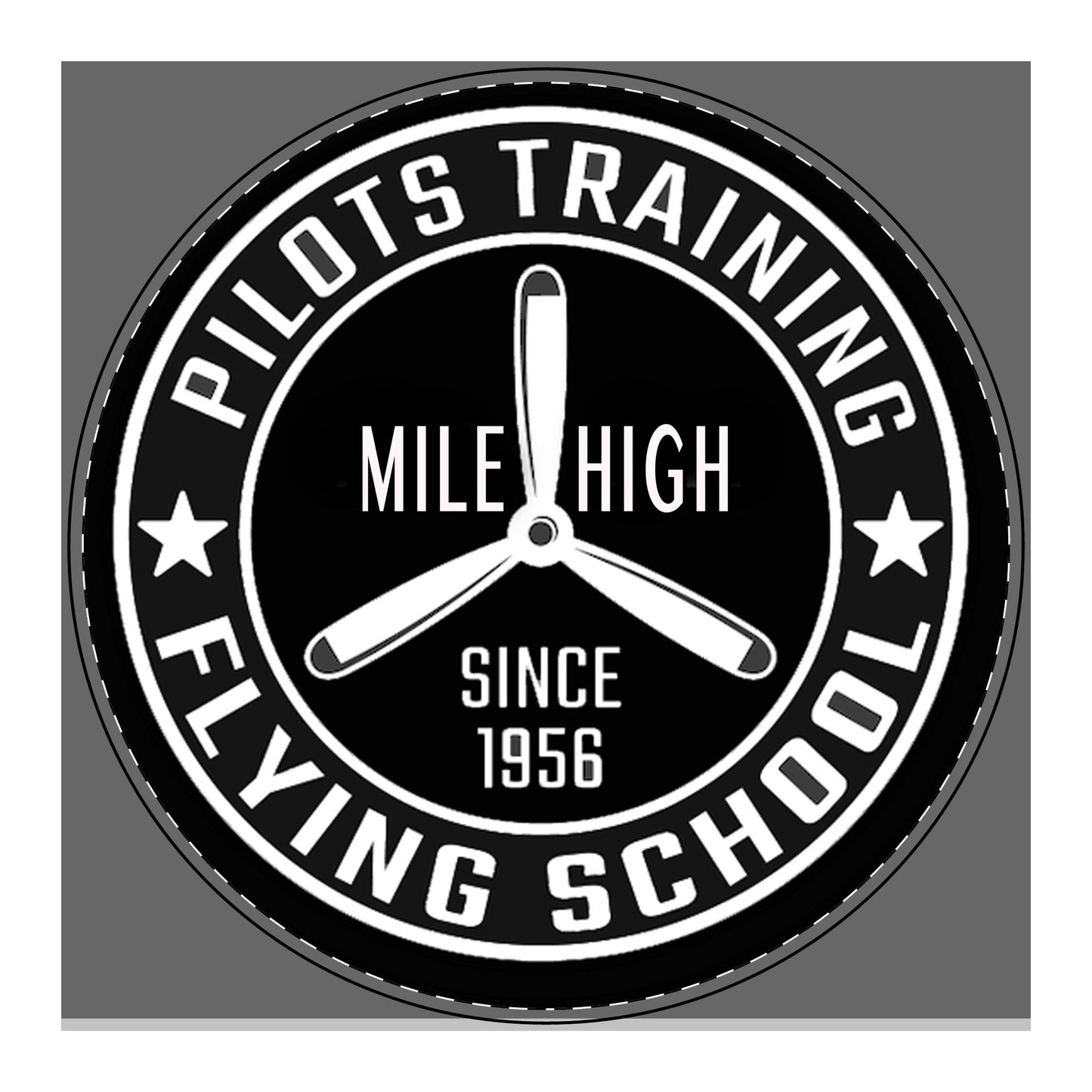 Pilot training mouse pad