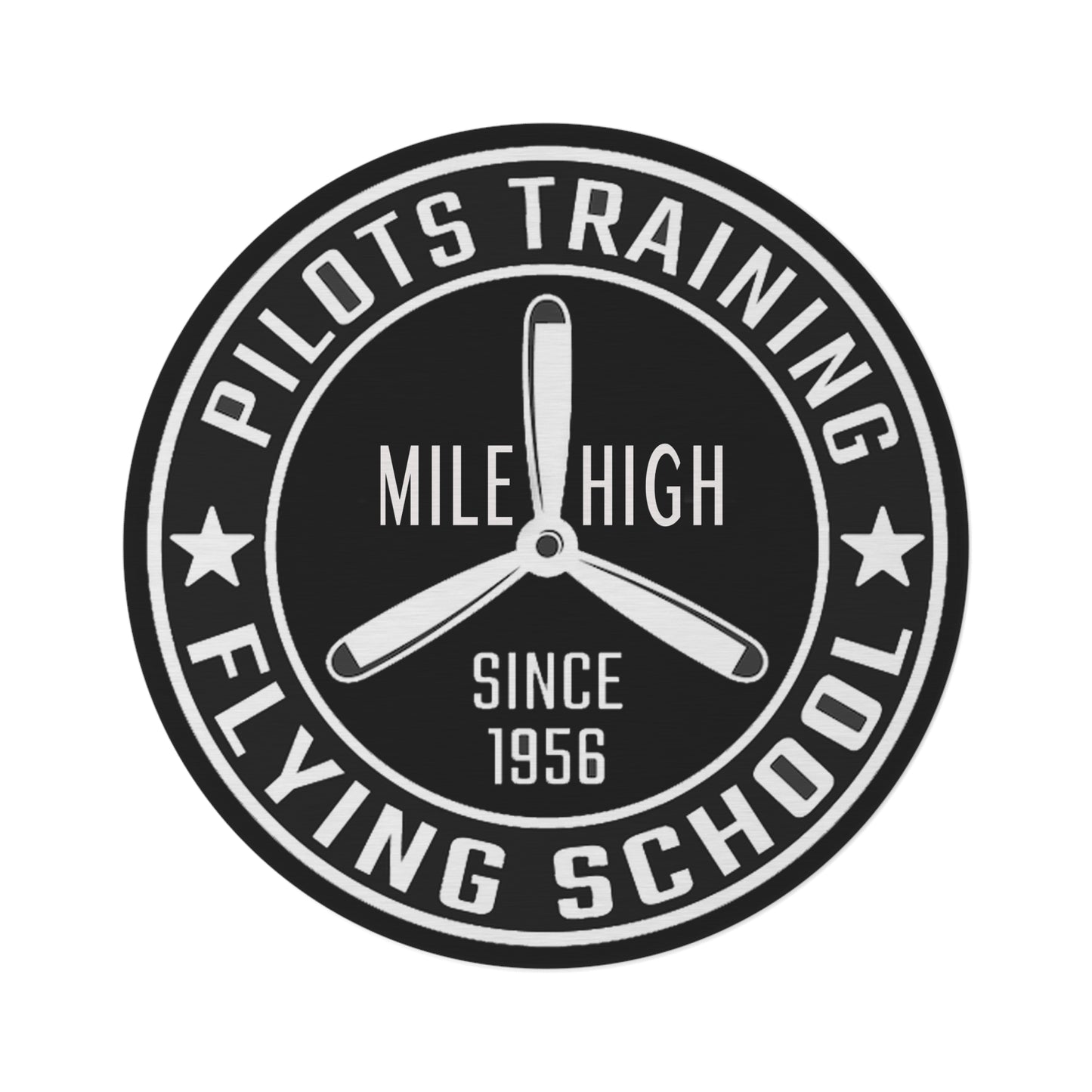 Round Rug - Pilot Training Gift and Joke