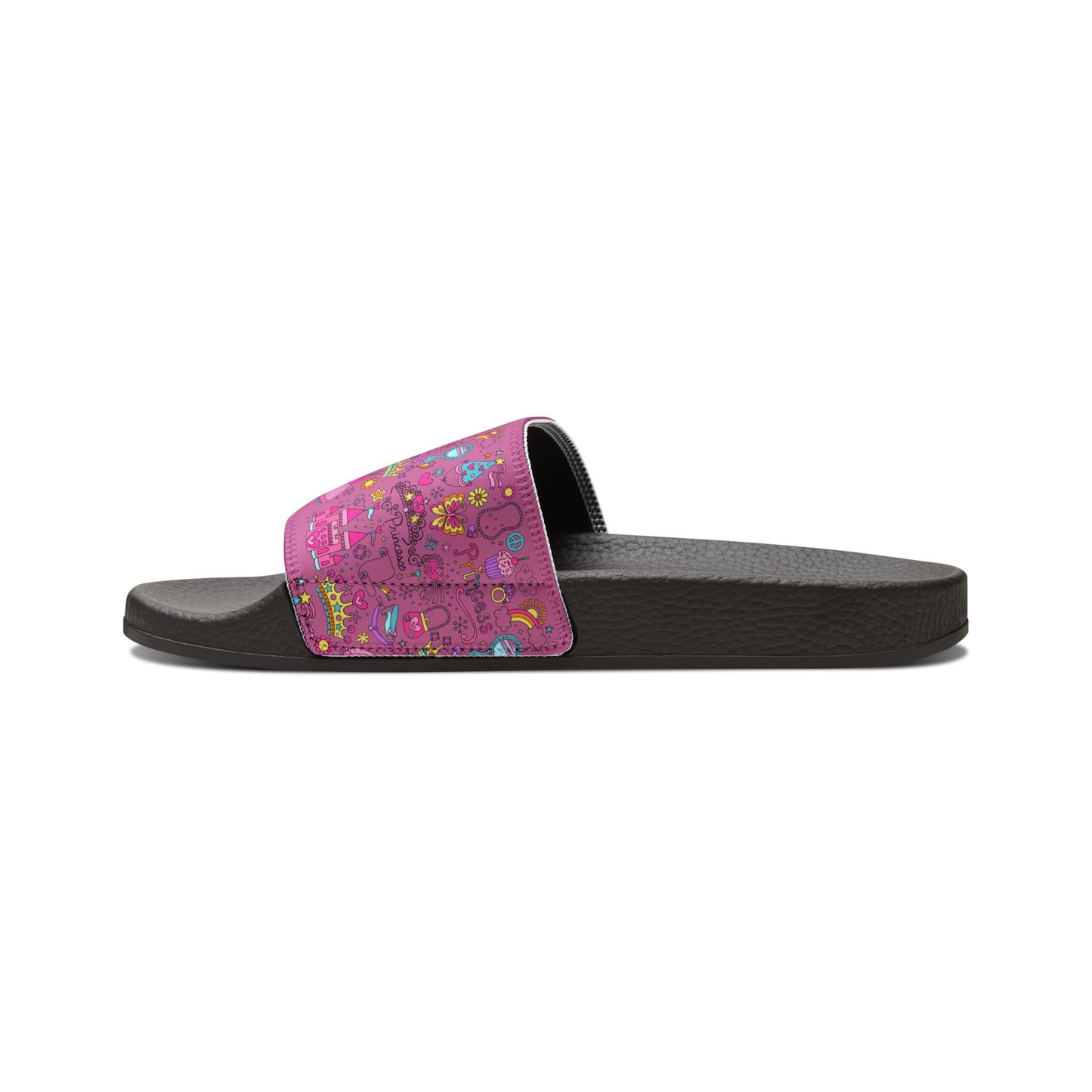 Princess slide on sandals