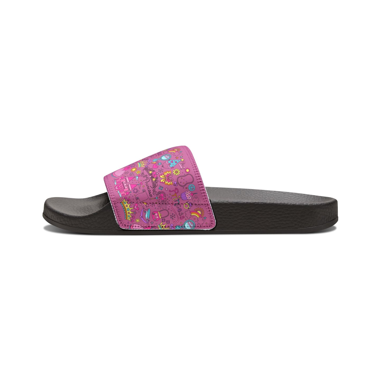 Princess slide on sandals