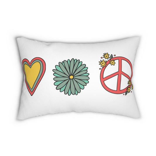 Spun Polyester Lumbar Pillow