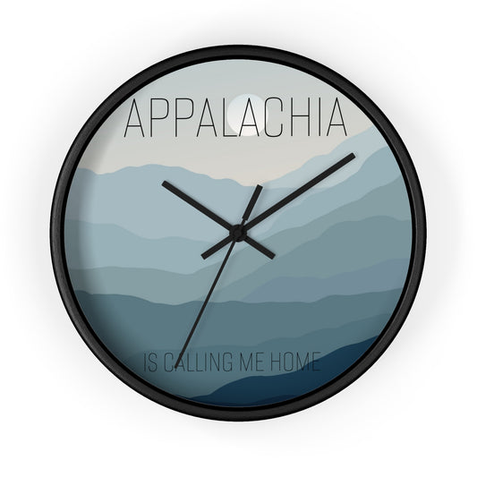 Wall Clock APPALACHIA INSPIRED