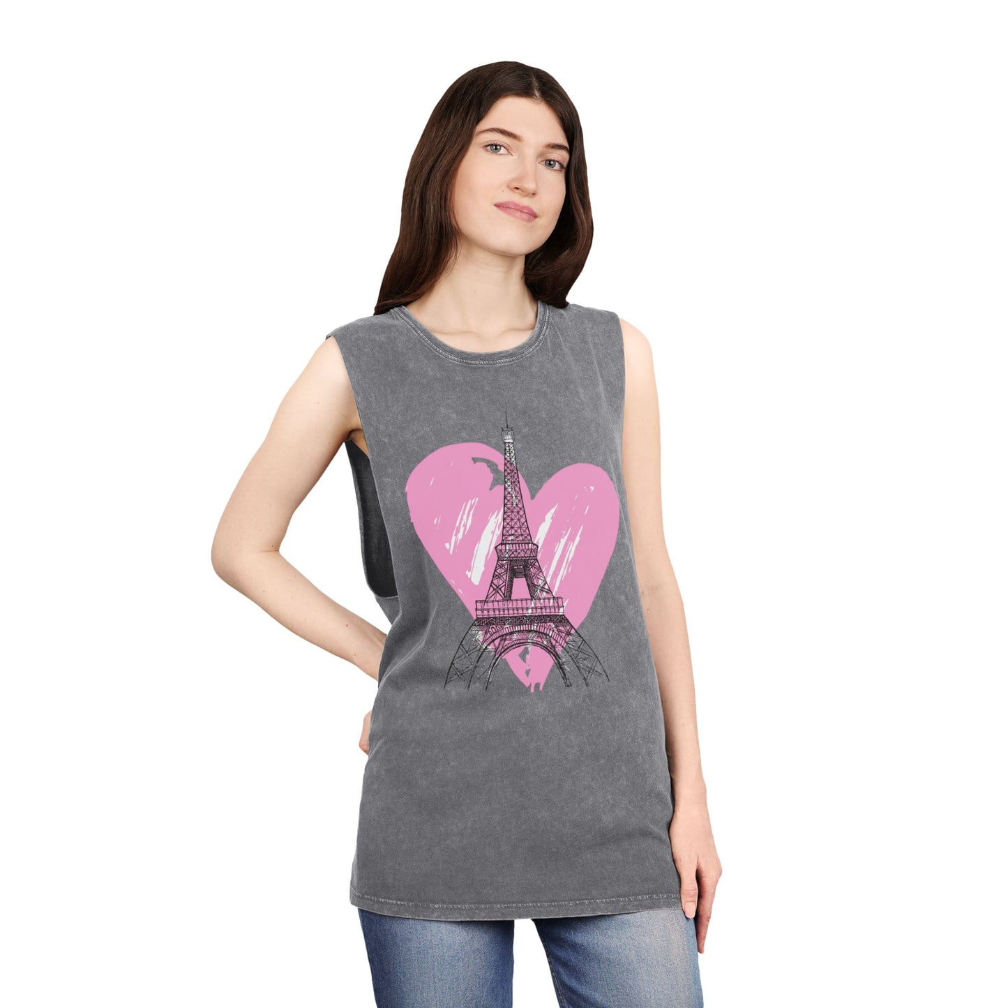 Unisex Stonewash Tank Top