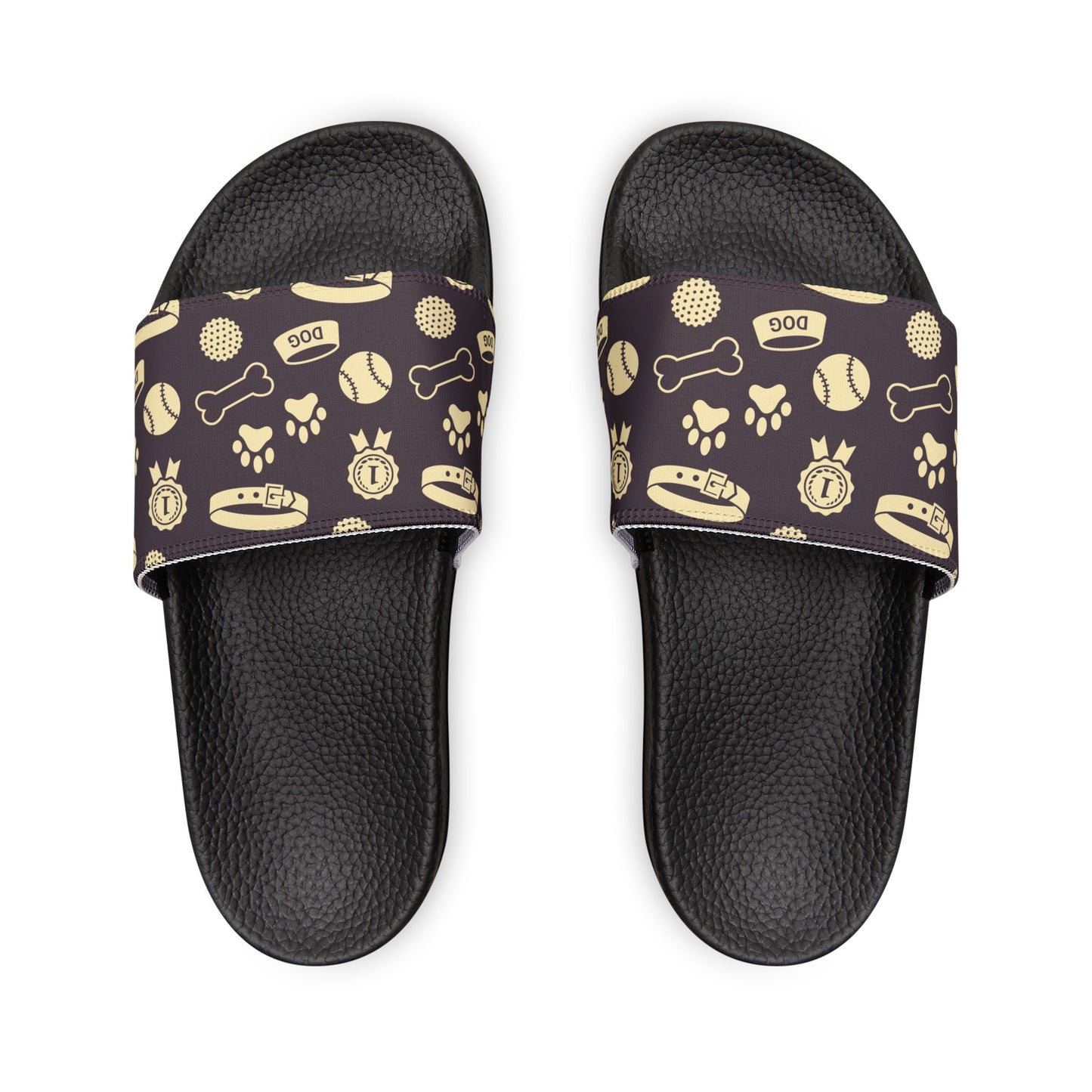 When you are taking OUT the dog, Slide these on.