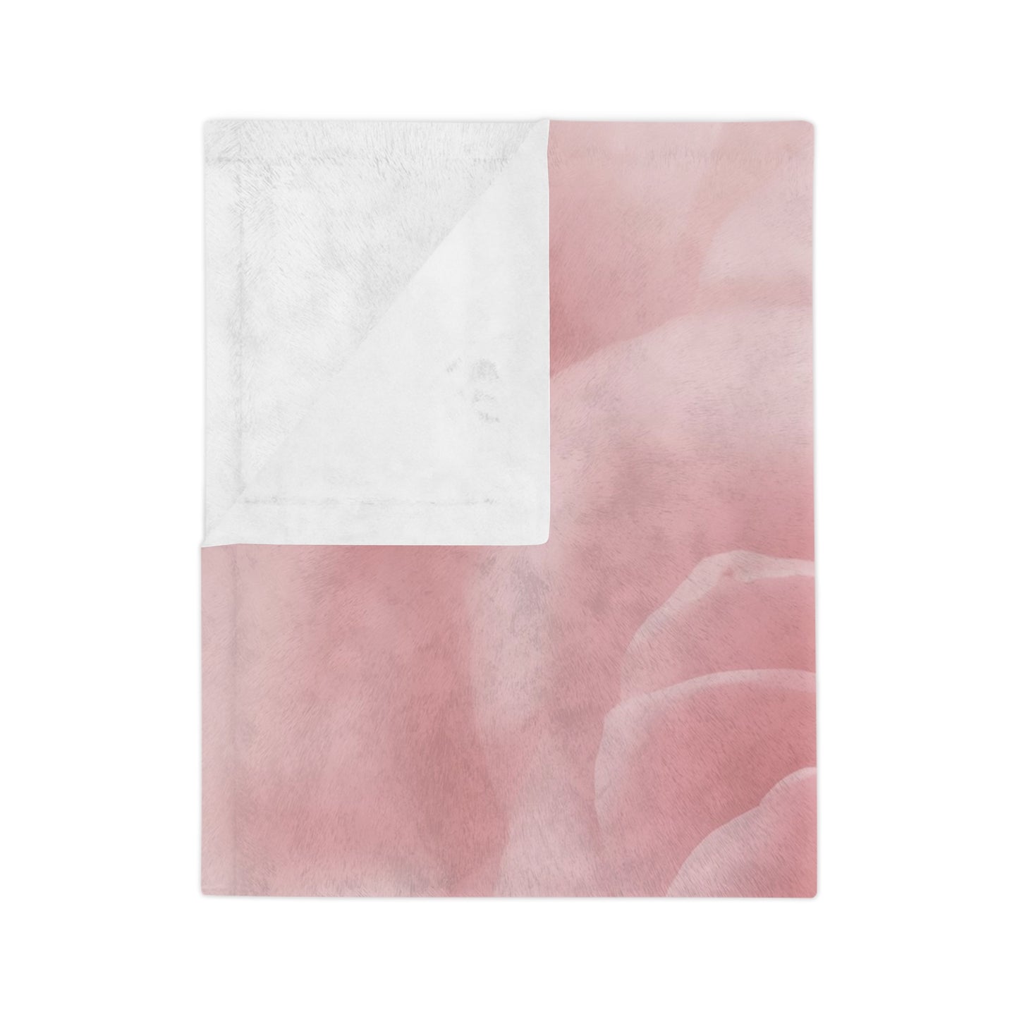 Velveteen Microfiber Blanket - Curtain Call Dancer Flowers Gift