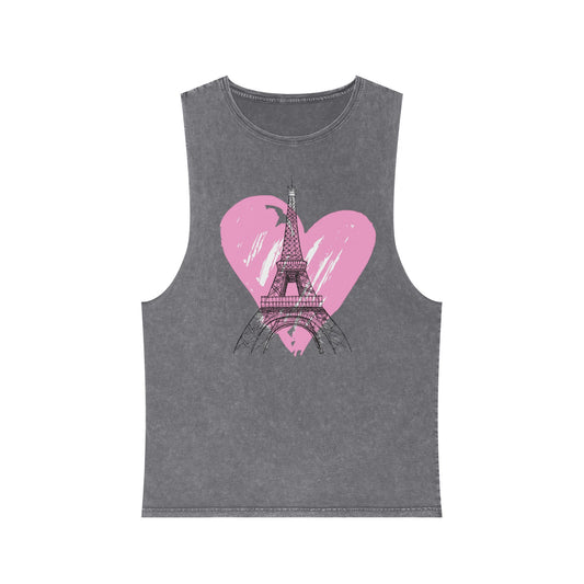 Unisex Stonewash Tank Top