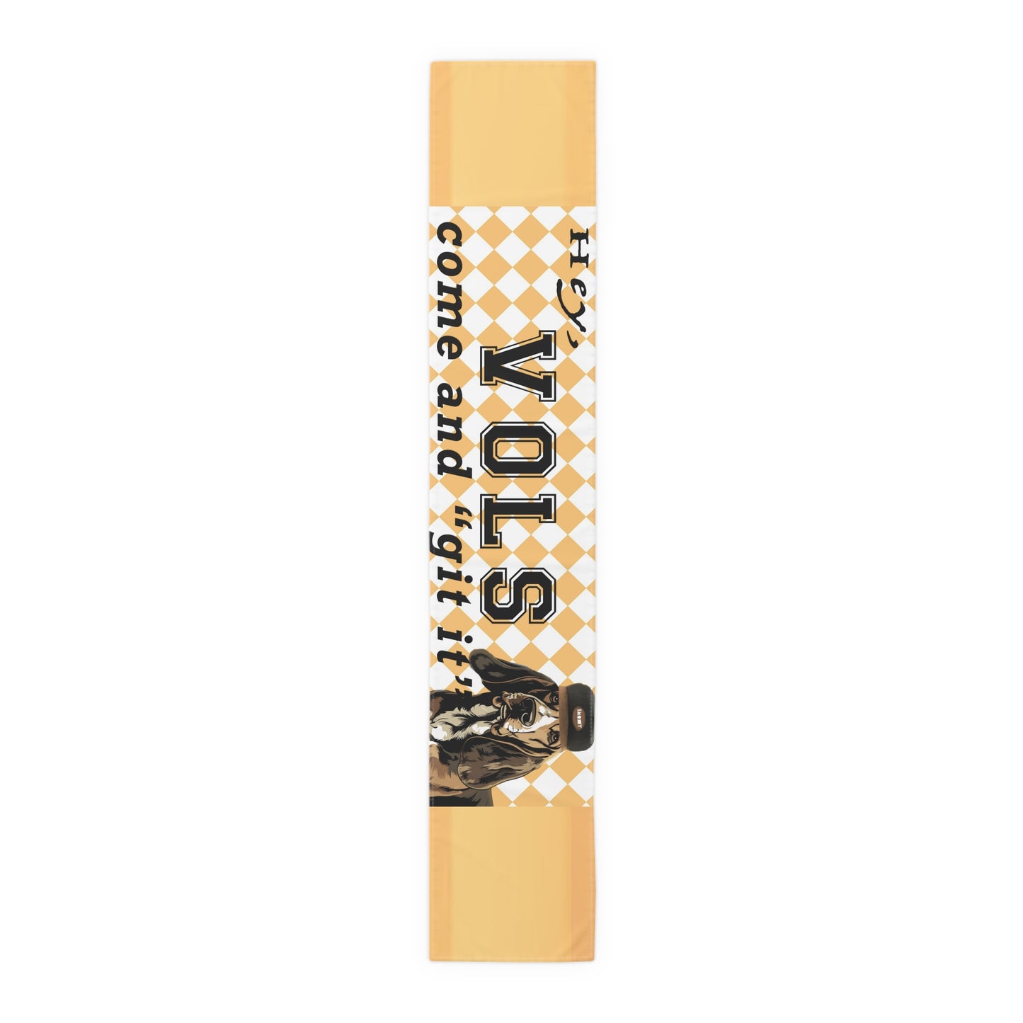 UT Table Runner  (Cotton, Poly)