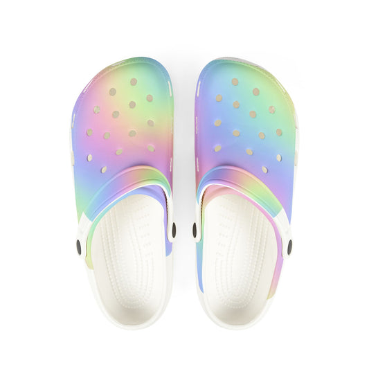 Pastel tie die slip ons. When your too-ties need a little break. (Order soon, a sell out for sure)