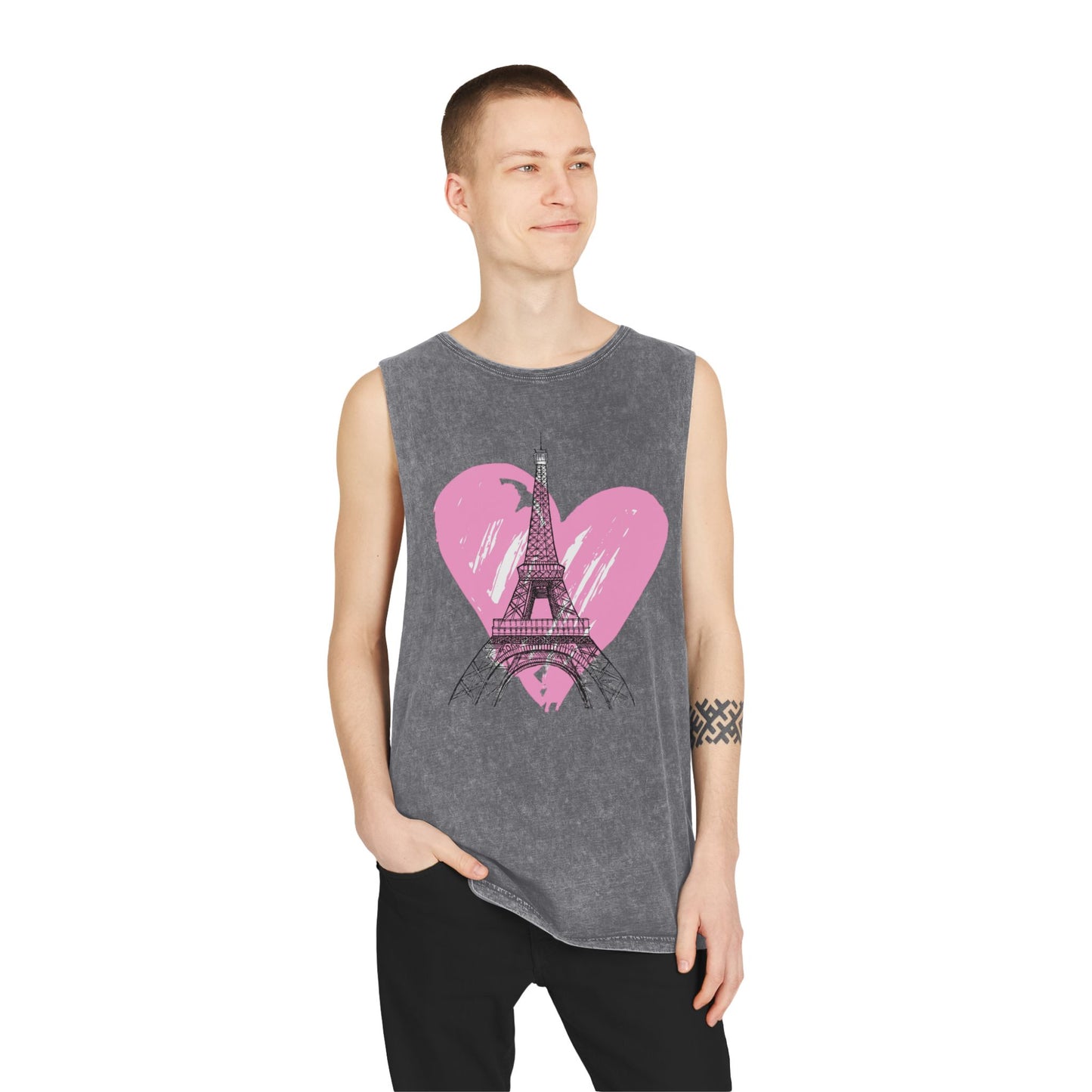 Unisex Stonewash Tank Top