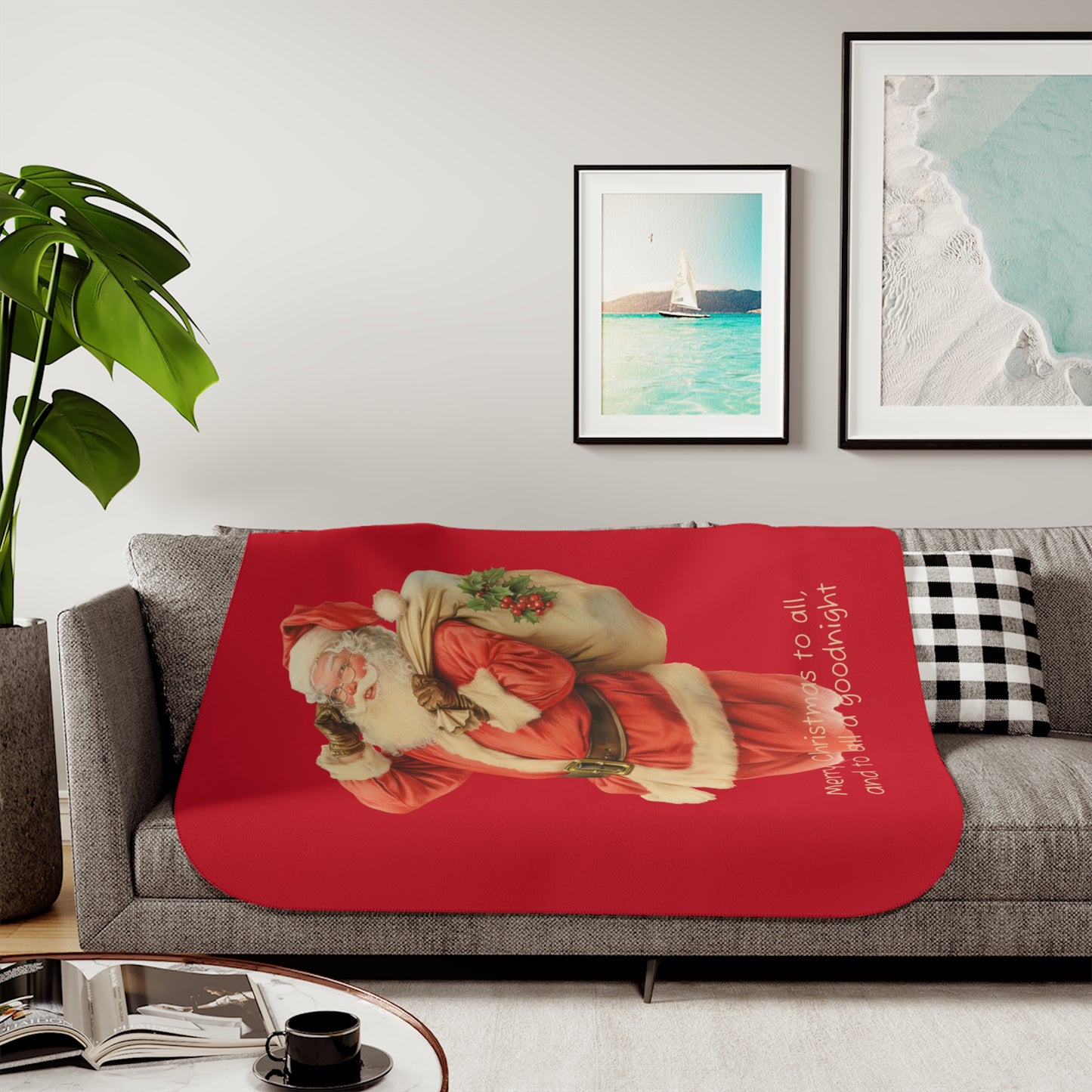 Sherpa Blanket, Two Colors