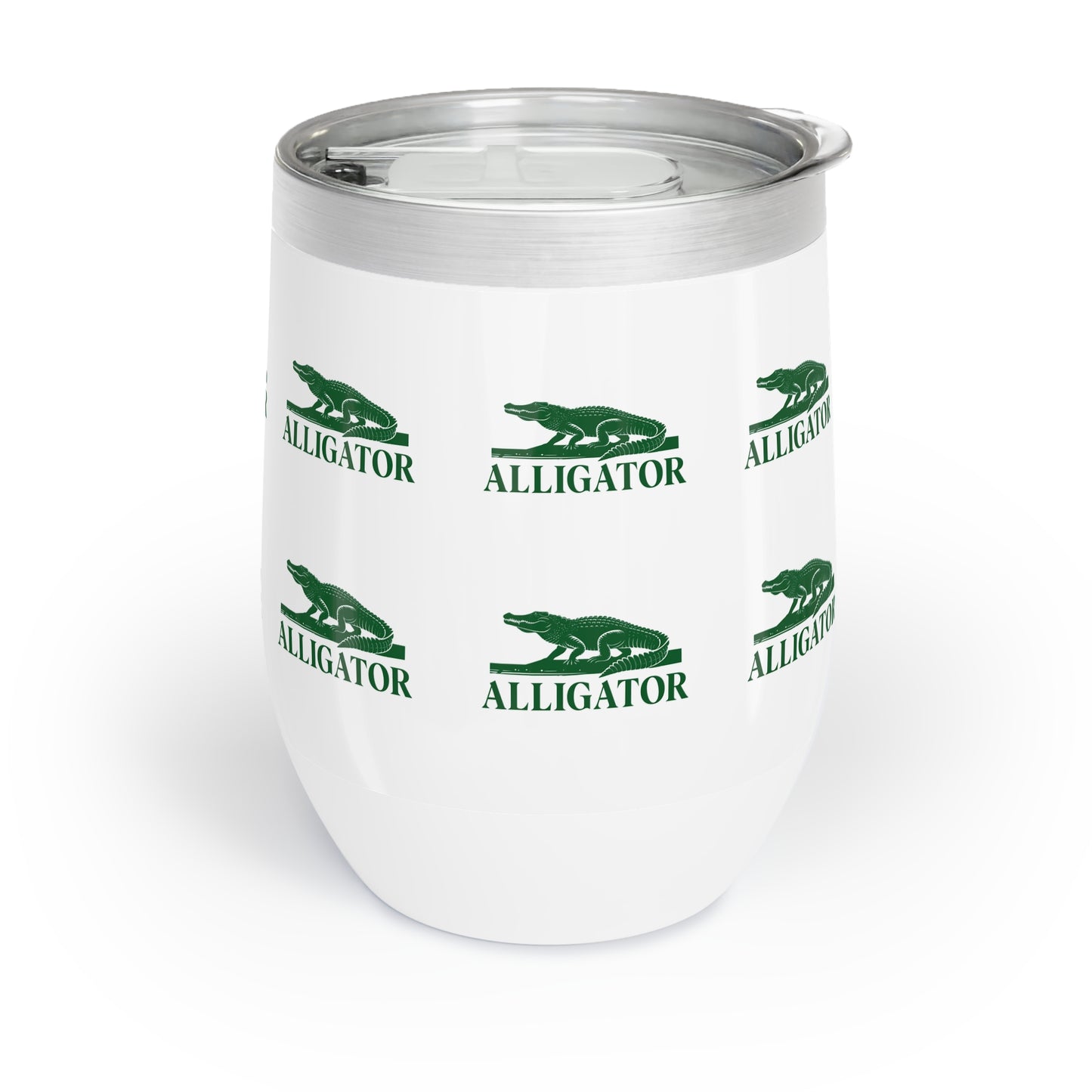 Alligator Chill Wine Tumbler