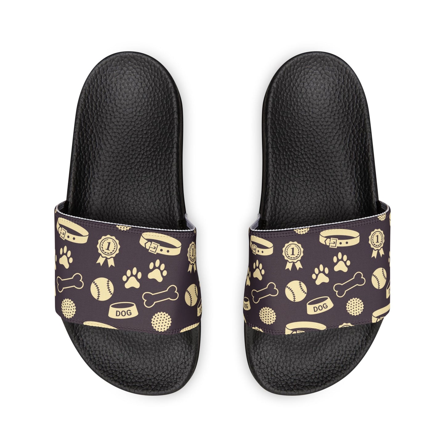 When you are taking OUT the dog, Slide these on.
