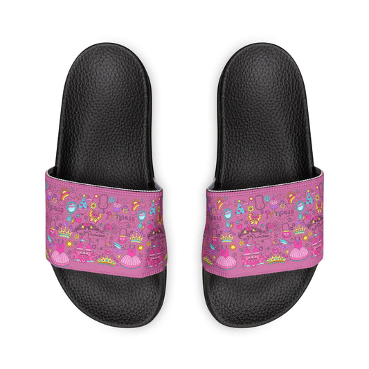 Princess slide on sandals