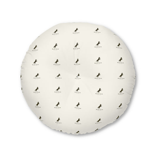 Tufted Floor Pillow, Round